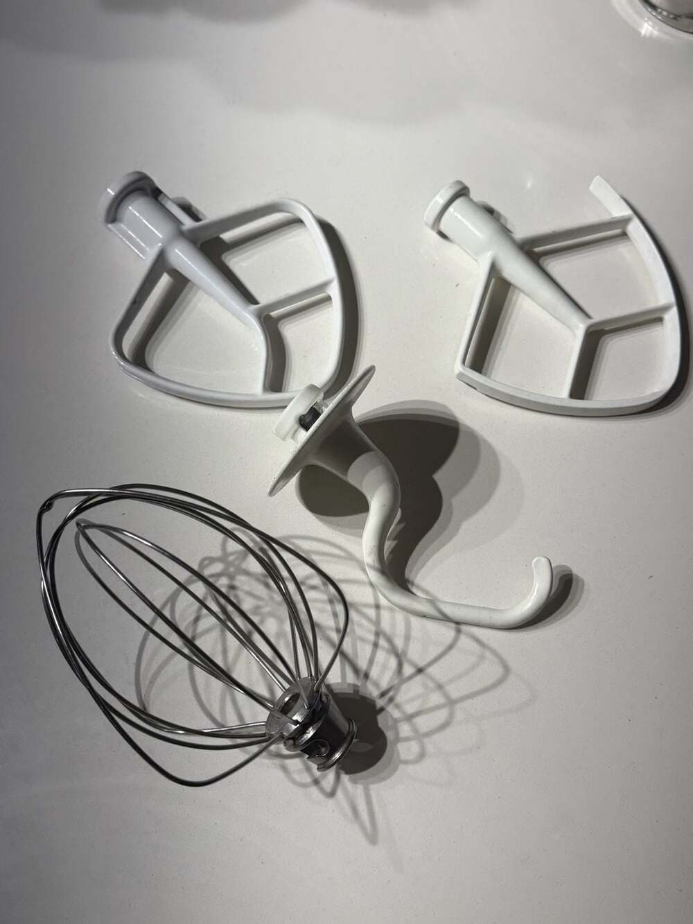 KitchenAid Tilt-Head Mixer Accessory Set: 4.5qt Bowl (K45), 3qt Bowl (K30), Wire - Picture 4 of 9